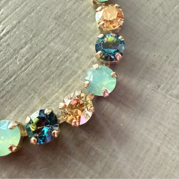 Sabika LIKE Silver Tone Tennis Bracelet - Picture 4 of 7